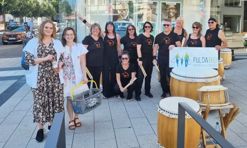Fulda BID Bahnhofstraße Aktion