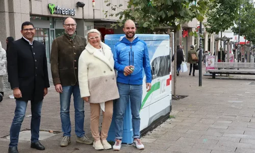 Veranstaltung in der Bahnhofstraße