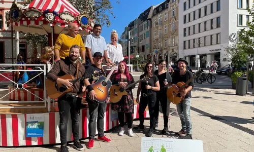 Veranstaltung in der Bahnhofstraße