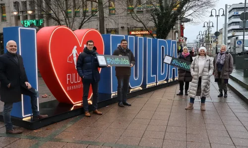 Veranstaltung in der Bahnhofstraße