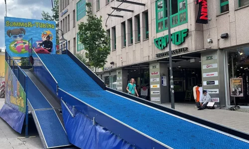 Veranstaltung in der Bahnhofstraße